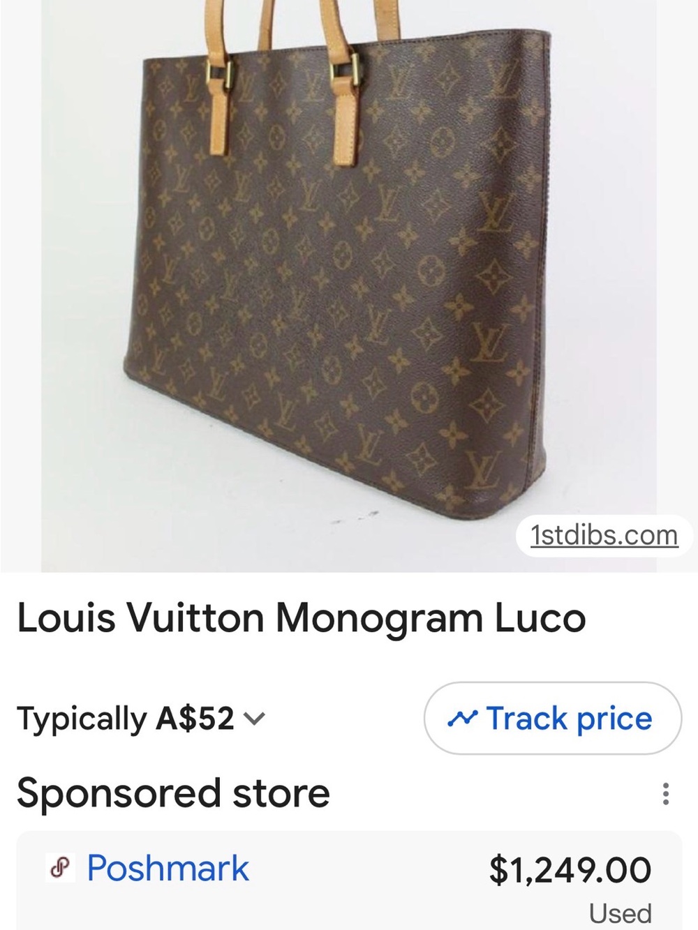 Louis Vuitton Luco Monogram Tote Bag - Picture 2 of 10
